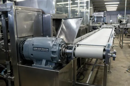 Packaging conveyor reducer